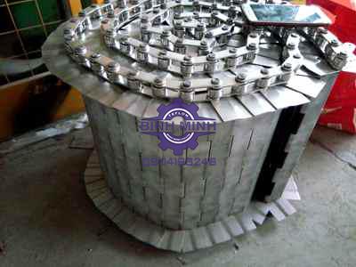 Mặt băng xích bản lề tấm 14